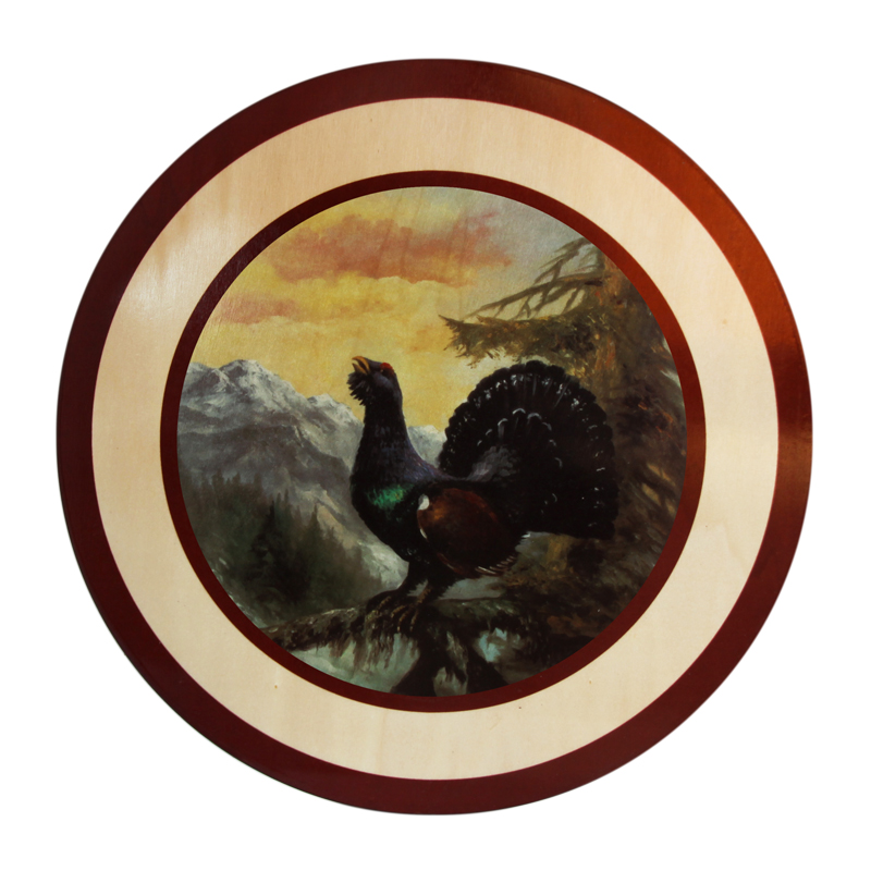 AKAH Sonstiges von Revieralarm Ehrenscheibe Auerhahn 35cm 38662010