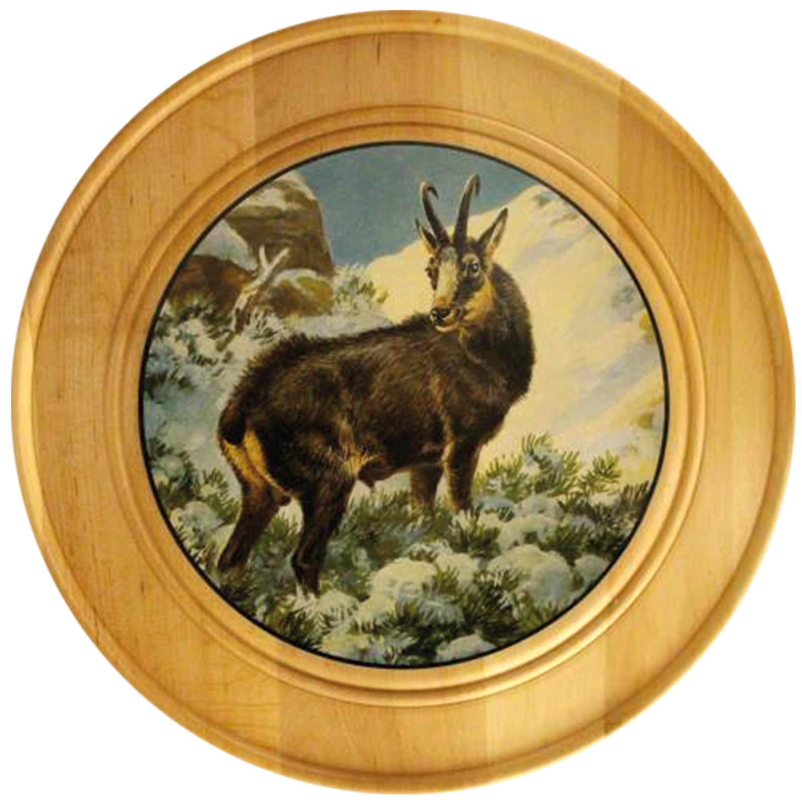 AKAH Ehrenscheiben von Revieralarm Ehrenscheibe aus Massivholz Ø 30 cm 38690005