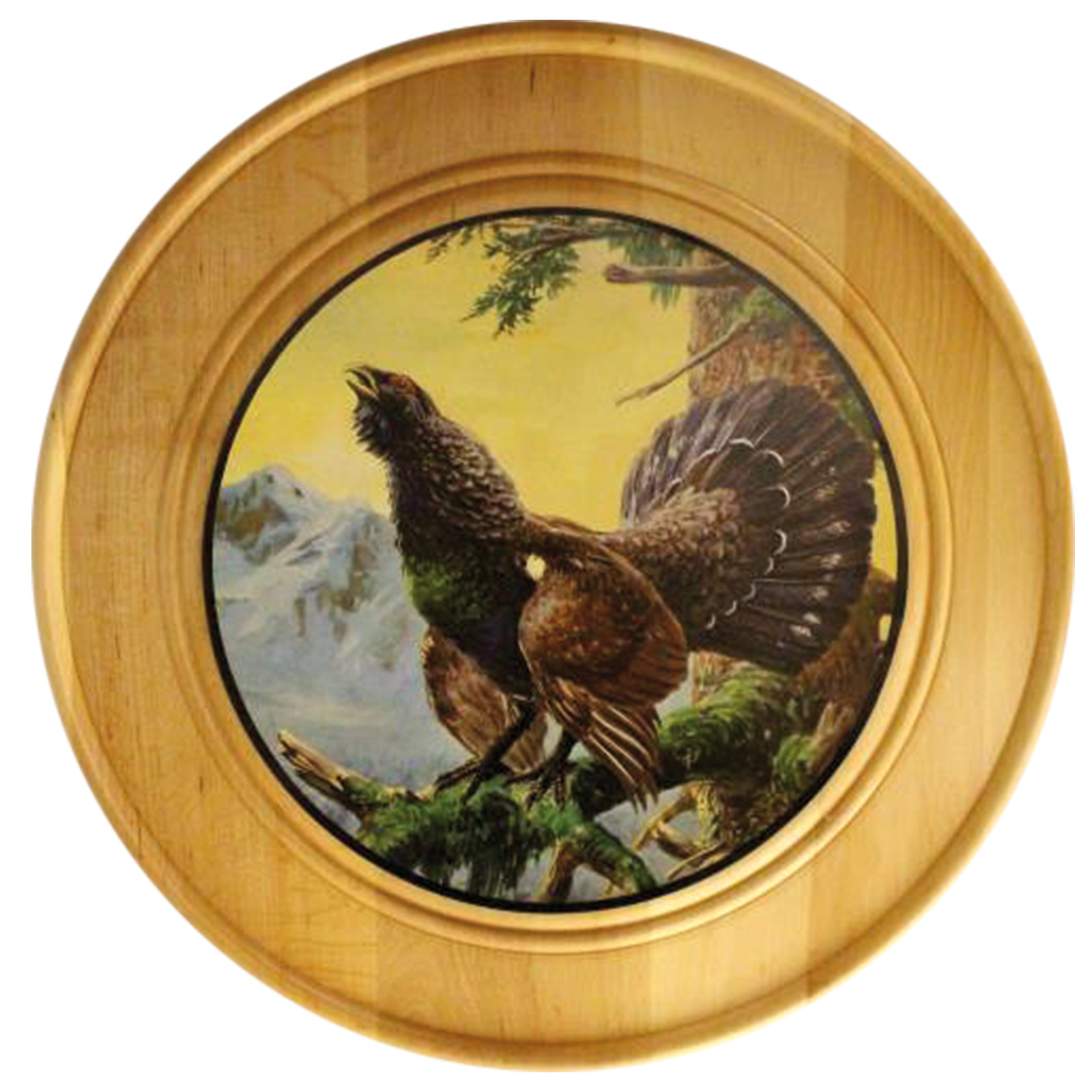 AKAH Ehrenscheiben von Revieralarm Ehrenscheibe aus Massivholz Ø 30 cm 38690010