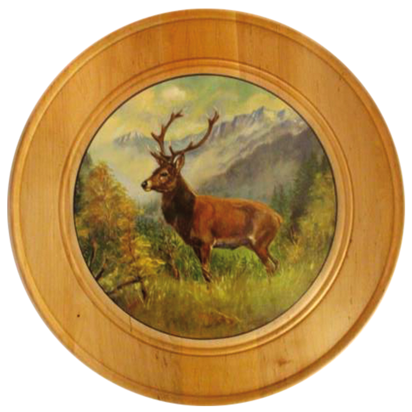 AKAH Ehrenscheiben von Revieralarm Ehrenscheibe aus Massivholz Ø 60 cm 38693002