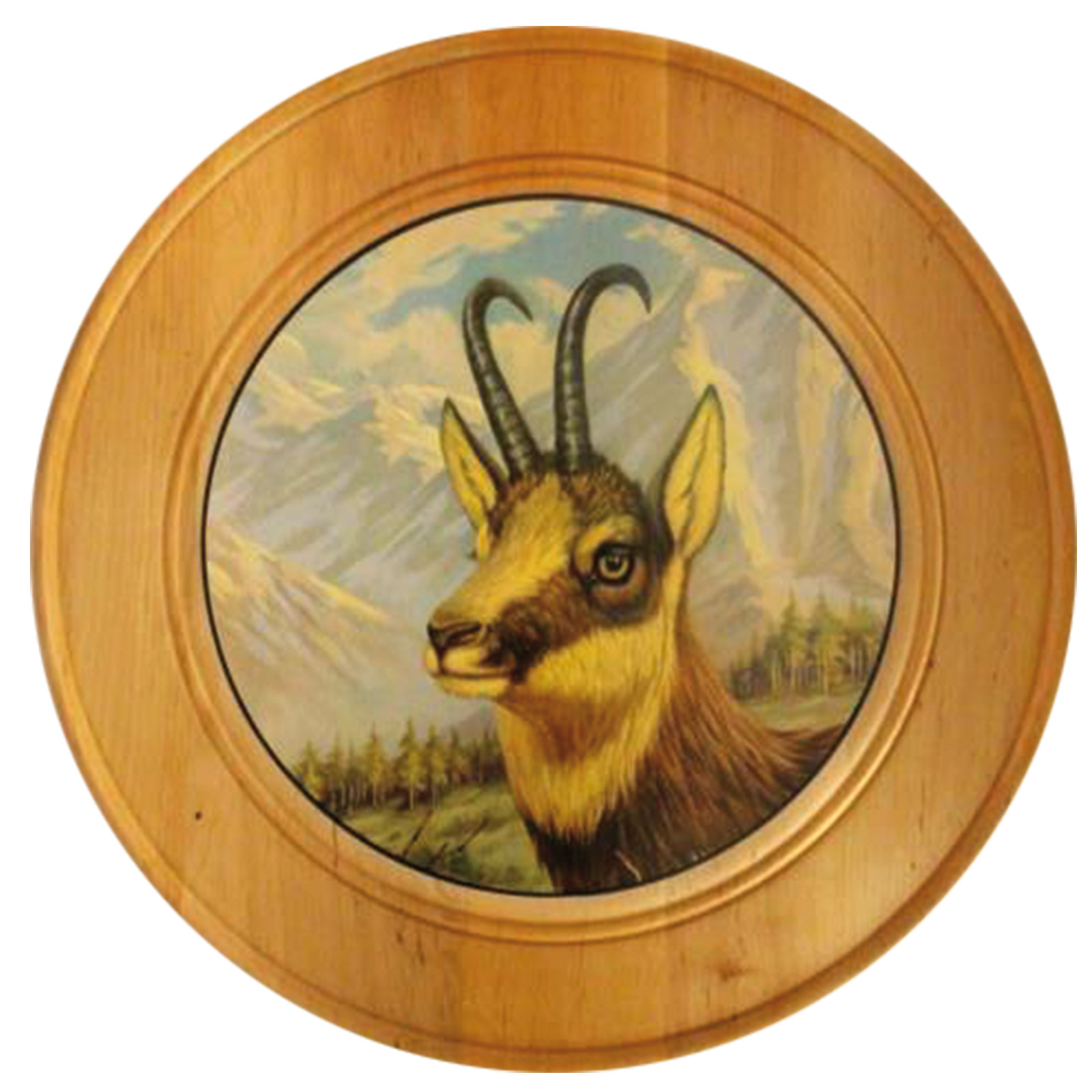 AKAH Ehrenscheiben von Revieralarm Ehrenscheibe aus Massivholz Ø 60 cm 38693005