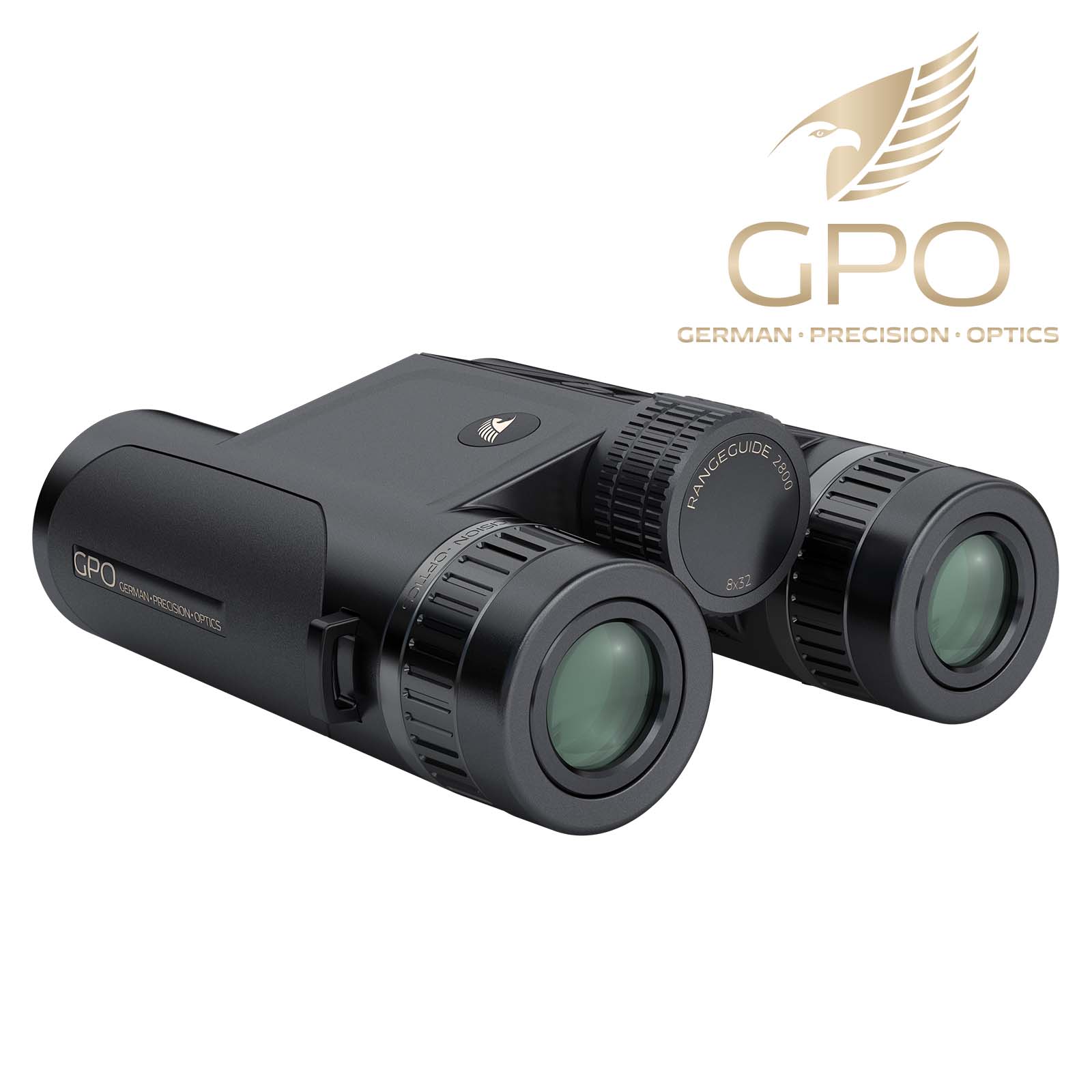 AKAH Entfernungsmesser von GPO (German Precision Optics) GPO Rangeguide™ 2800 8x32 Entfernungsmesser 50138000