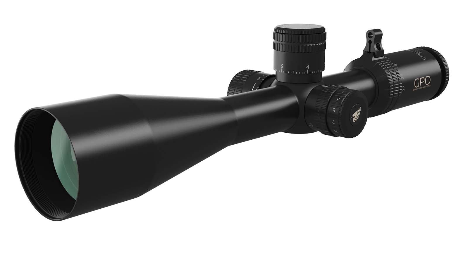 AKAH Zielfernrohre von GPO (German Precision Optics) GPO Spectra™ 6x 4,5-27x50 LR Pro FFP CW 51031014