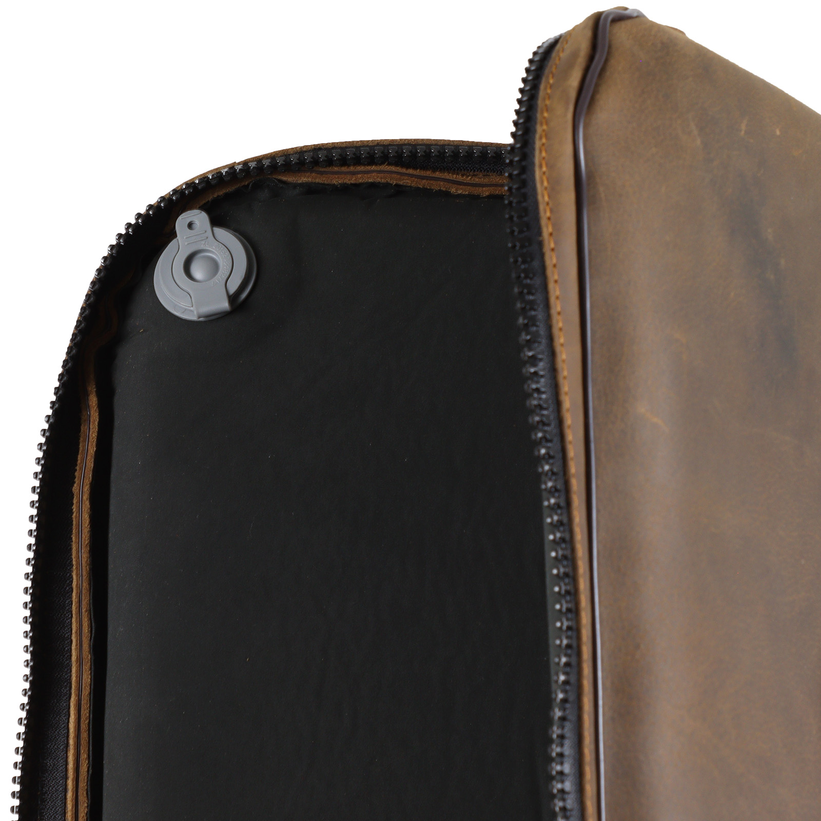 AKAH Futterale + Koffer von AKAH Polsterfutteral Wollfilz/Büffelleder selbstaufblasbar 63522300