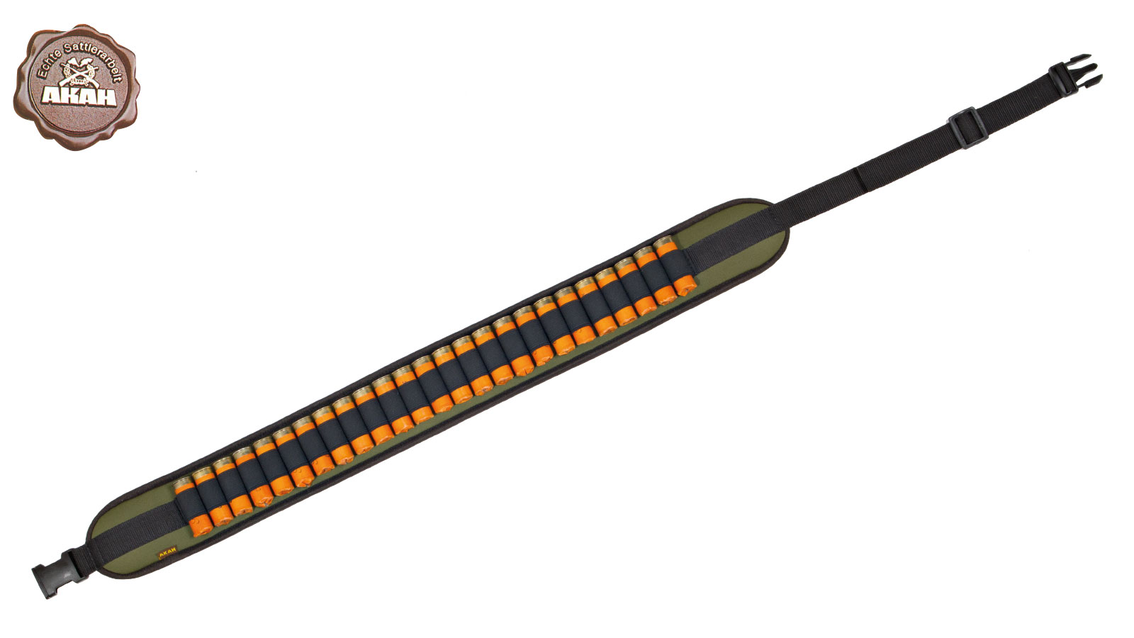 AKAH Patronenetuis / -gürtel von AKAH Patronengurt Neopren grün 67817000