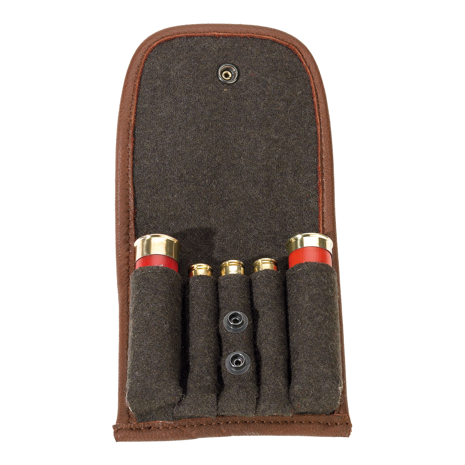 AKAH Patronenetuis / -gürtel von AKAH Patronenetui Elchleder mit Loden 67976001