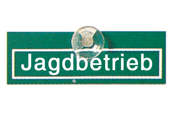 AKAH Sonstiges von Revieralarm Autoschild Jagdbetrieb 74006000