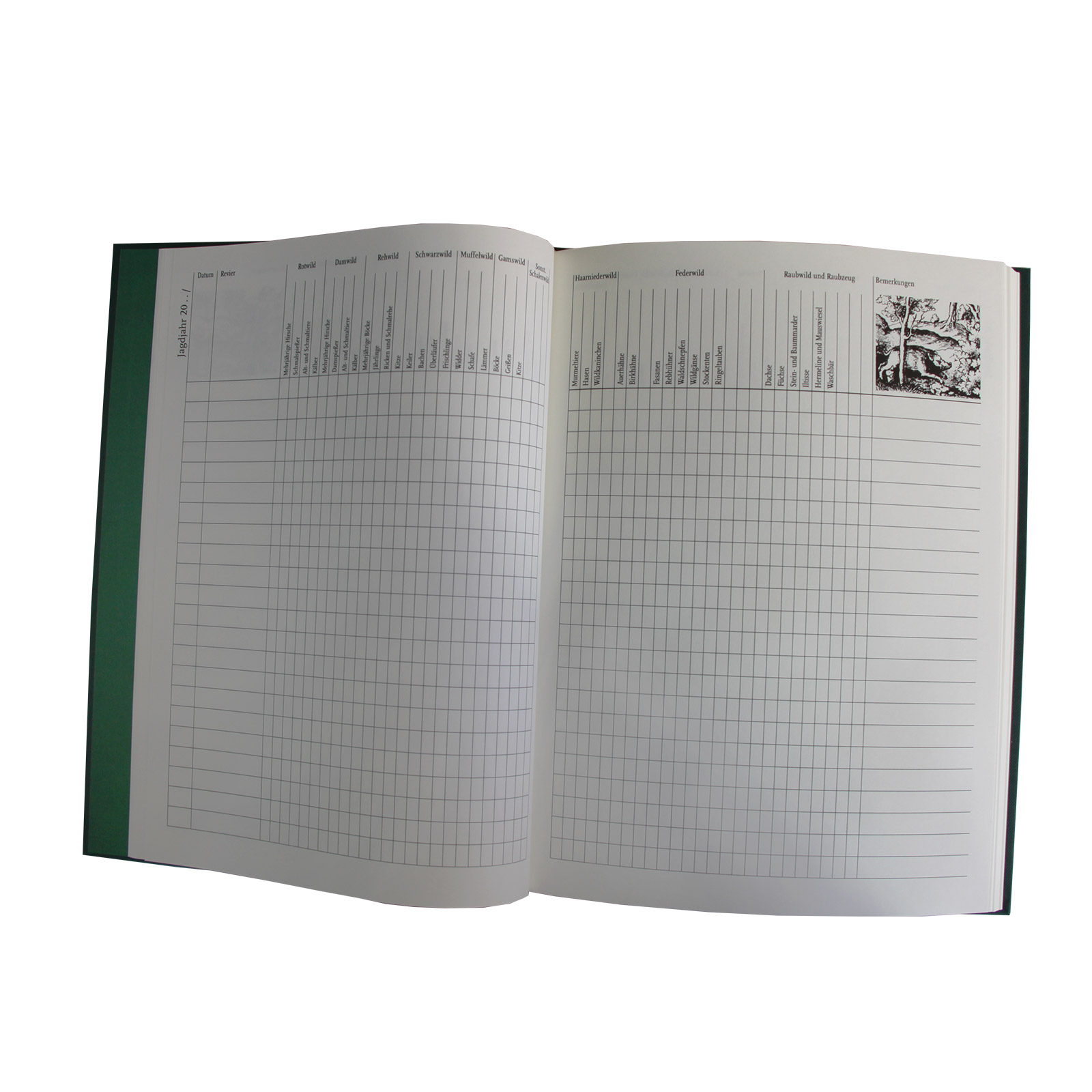 AKAH Bücher + Grußkarten von Revieralarm SCHUSS-/JAGDTAGEBUCH 78842000