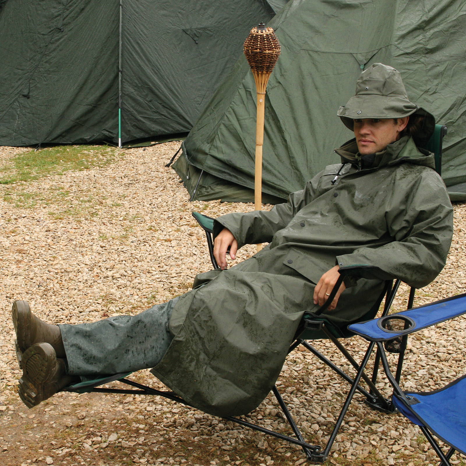 AKAH Regenbekleidung von Baleno Regenmantel Helsinki khaki 89153009