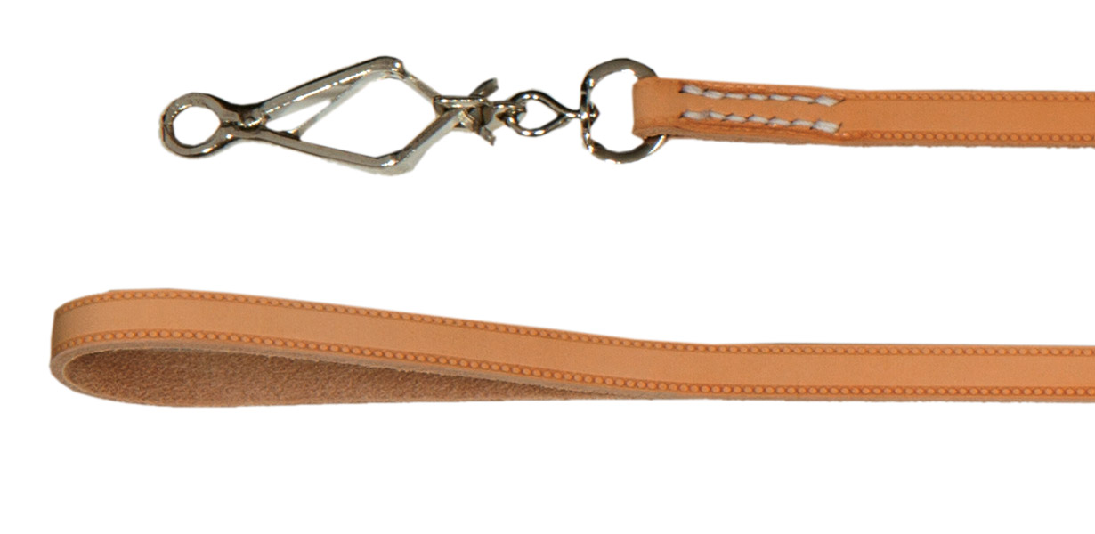 AKAH Leinen von AKAH Umhängeleine aus Fahlleder 10 mm breit 95411000