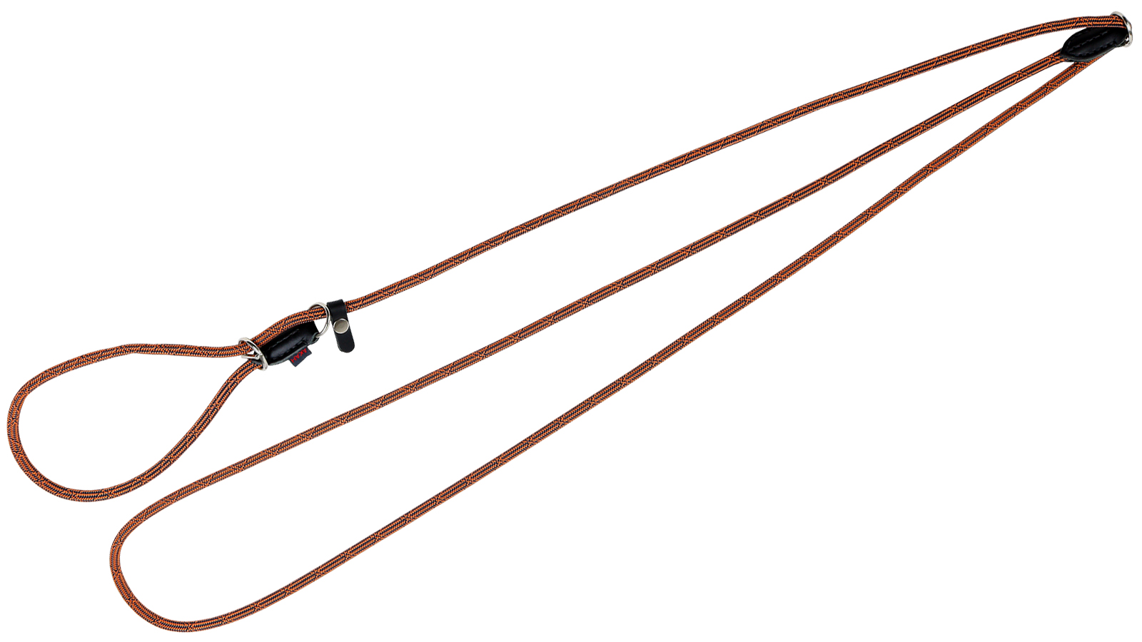 AKAH Leinen von AKAH Moxon-Umhängeleine Stahlblau-Orange 95454001