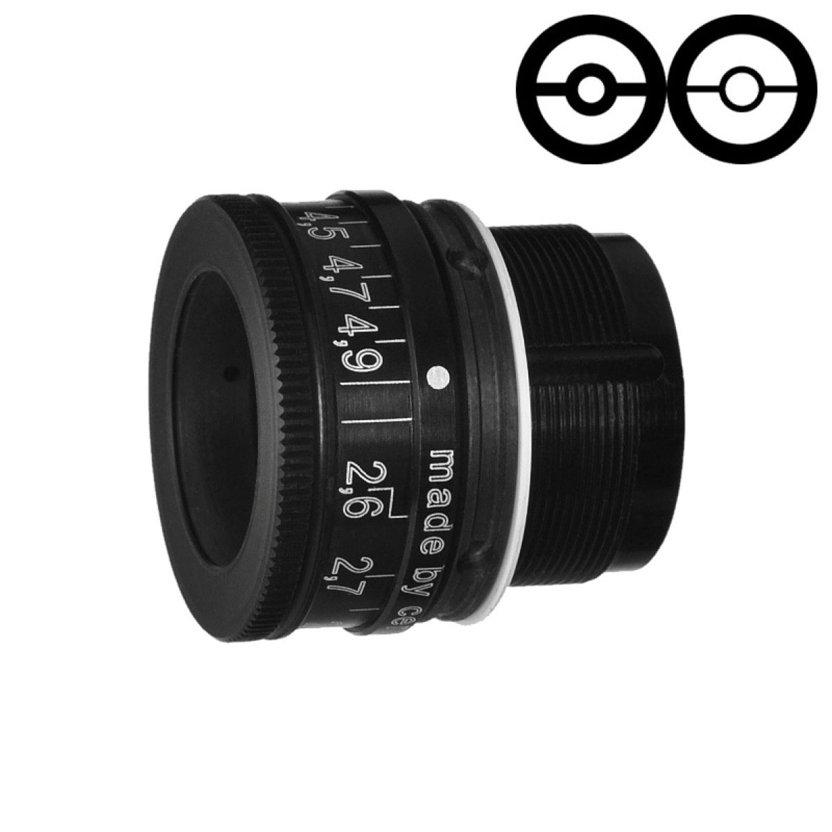 AKAH Visierungen von Centra Iris-Ringkorn mit Querbalken M22 36401002