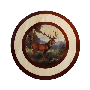 Ehrenscheiben für besondere Leistungen von AKAH Ehrenscheibe Hirsch 30cm 38660002