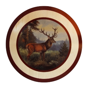 Ehrenscheibe Hirsch 35cm