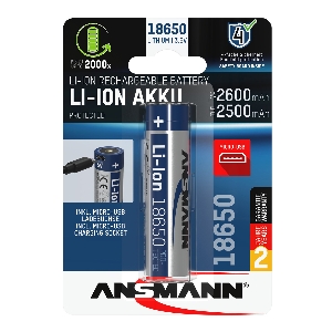 Nachtsichtgeräte von Ansmann Li-Ion Akku 18650 50801000