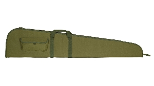 Waffenzubehör von revieralarm HUBERTUS Büchsenfutteral mit Tasche oliv 63368000