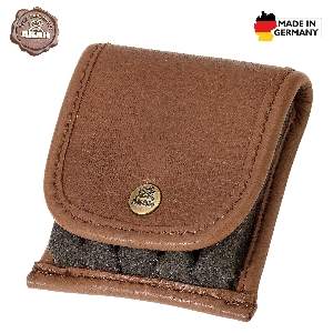 AKAH Patronenetuis / -gürtel von AKAH Patronenetui Elchleder mit Loden 67976001