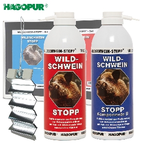 Lockmittel + Vergrämung von Hagopur Wildschwein-Stopp Set 71531500