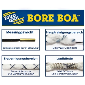 Waffenzubehör von Tetra Gun Bore Boa™ Lauf-Reinigungsschnur für Kurzwaffen 72630022