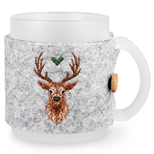 Besondere Geschenke von revieralarm Tasse »Hirsch mit Herz« 77935000