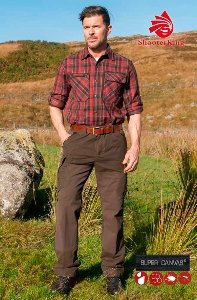 Hosen für Jagd und Revier von AKAH SHOOTERKING Cordura Hose einfarbig 82140004