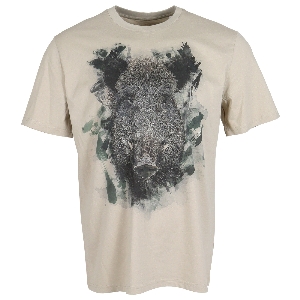 ALMTRACHT T-Shirt Wildsau, sand