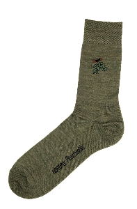 Strümpfe und Socken für draußen von AKAH Herrensocke Eichenlaub 85827001