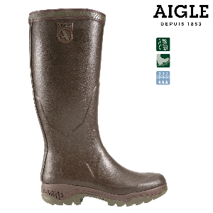 AKAH Gummistiefel für Revier und Outdoor von AKAH AIGLE PARCOURS® 2 Jersey braun 86541036