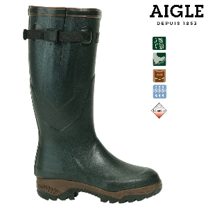 Gummistiefel für Revier und Outdoor von AKAH AIGLE PARCOURS® 2 Iso grün 86546036
