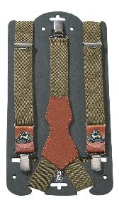 Accessoires für Jagd und Outdoor von AKAH Hosenträger mit Leder Hirsch 87640000