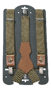 Accessoires für Jagd und Outdoor von AKAH Hosenträger aus Leder Gams 87641000
