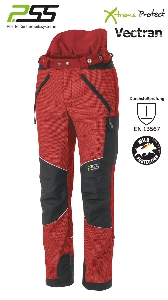 Schnittschutz von PSS X-treme Protect Sauenschutzhose rot 89970024