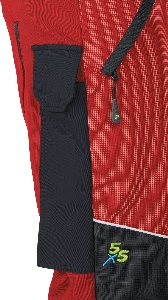 Schnittschutz von PSS X-treme Protect Sauenschutzhose rot 89970024