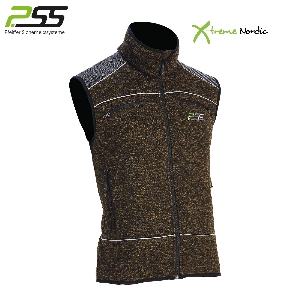 Westen und Schießwesten von AKAH PSS X-treme Nordic Strickweste grün/melange 89987009