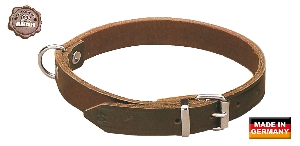 AKAH Halsbänder für Hunde und Jagdhunde von AKAH AKAH Halsband genietet aus Sattelleder 90051030