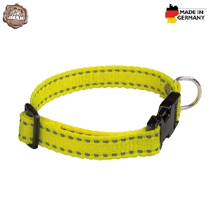 Halsbänder von AKAH Welpenhalsband neongelb 90090018