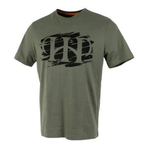 Hemden und T-Shirts für draußen von AKAH HOUSE OF HUNTING T-Shirt Brush Print grün 83502011