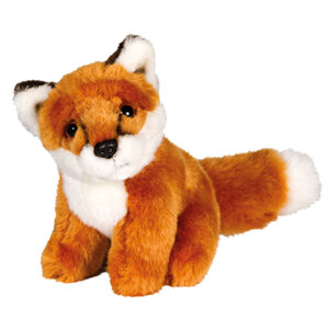 Kinderspielzeug für Naturfreunde von AKAH Plüschtier sitzender Fuchs 78325000