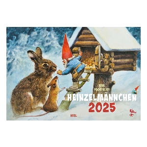 Kalender für Jäger von AKAH Wandkalender 2025 »Heinzelmännchen« 78460000