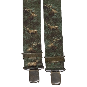 Accessoires für Jagd und Outdoor von AKAH Hosenträger Jacquard Hirsch 87648000